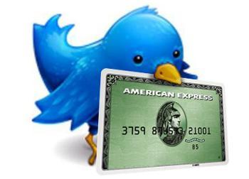 Twitter Amex American Express et Twitter sassocient pour offrir des coupons de réduction