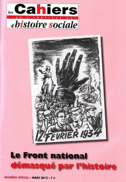 Le Front national démasqué par l’histoire