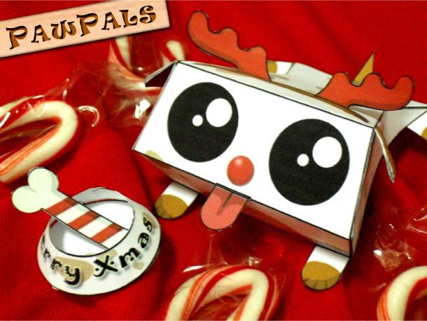 Papertoys ‘PawPals’ de Zakane (x 4)