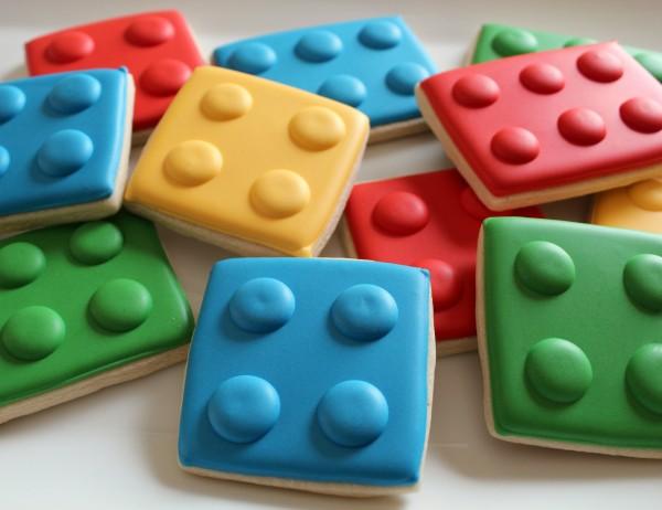 Des cookies LEGO à réaliser, par Sugarbelle