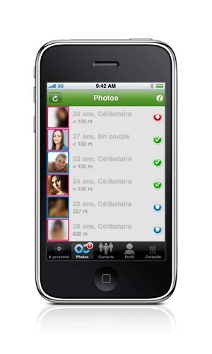 Nearface, la première application de rencontre anonyme