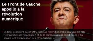 #Présidentielle2012 : le Front de Gauche appelle à la révolution numérique !
