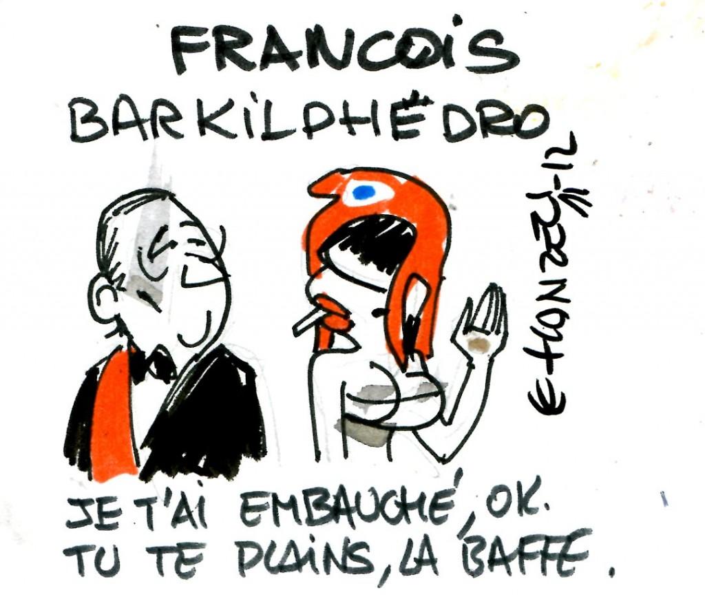 La rancune tenace de Barkilphedro (et des socialistes ?)