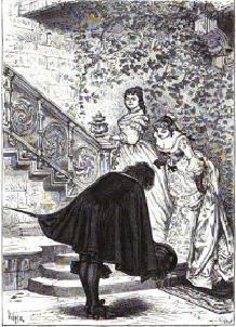 Illustration d'une édition d'époque du roman