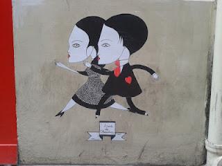 Street art dans Paris... plus belle sera la ville par un certain Fred Le Chevalier