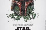 Star Wars Identites Boba Fett 160x105 Des Affiches Star Wars réalisées à partir dobjets de la saga
