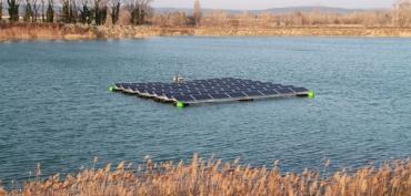 Un nouveau concept flottant de centrale photovoltaïque