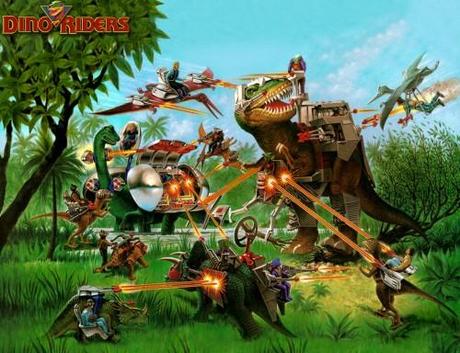 Dino Riders, dinosaures, jouet, figurine, série, dessin animé, nostalgie