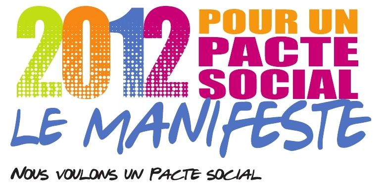 La société civile mobilisée pour un pacte social