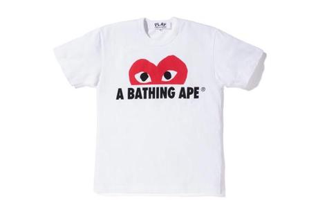 a bathing ape x play comme des garcons 2012 capsule collection 4 A Bathing Ape x PLAY COMME des GARCONS