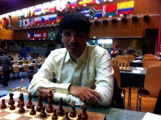 Ronde 8 - L'Indien Harikrishna Pentala (2678) a annulé vendredi face à son compatriote Parimarjan Negi (2639) - Photo © Chess & Strategy 