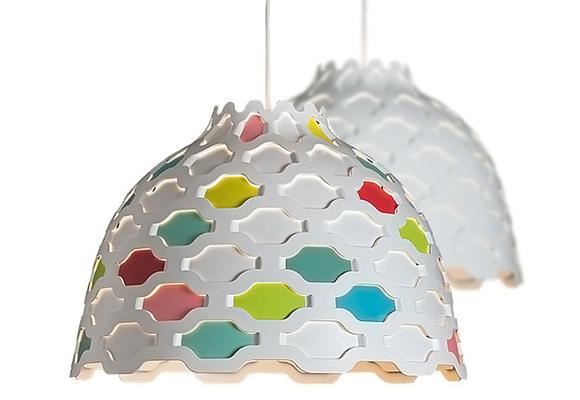 LOUISE CAMPBELL for LOUIS POULSEN // lc shutters children hanging lamp