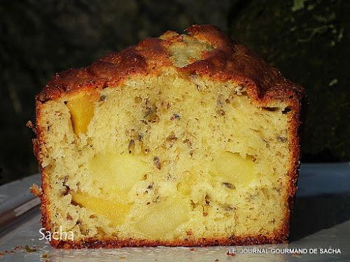 Cake aux pommes et sucre de lavande et quelques balades en provence