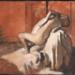 Après le bain (Femme s'essuyant), vers 1896.