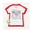 Le tee-shirt bio à gribouiller... les enfants vont adorer !