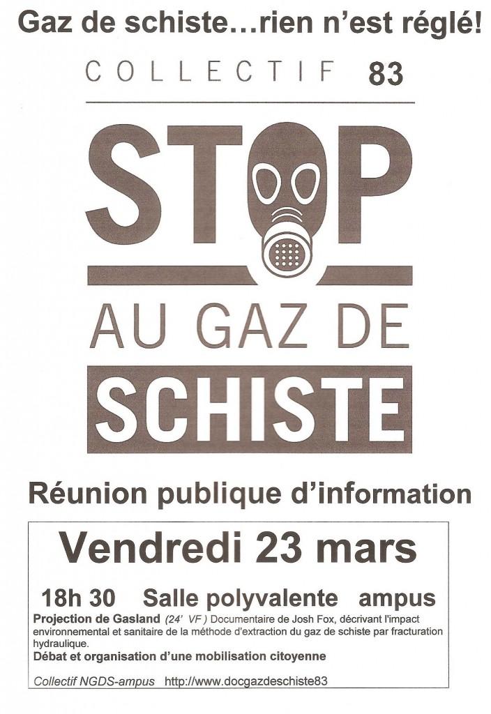 Réunion publique le 23 mars