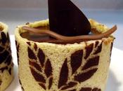 Entremets mousse chocolat-noisettes