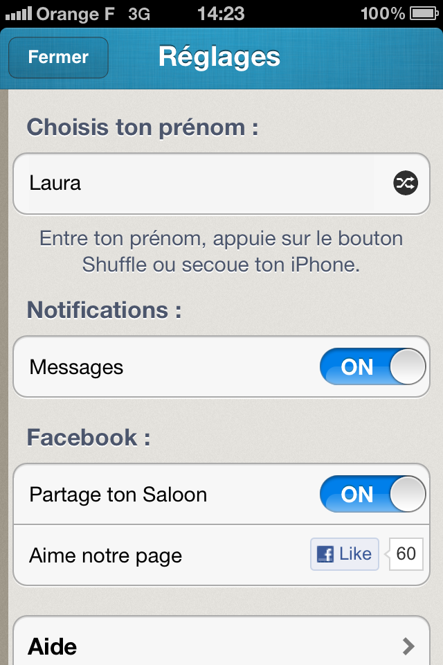 Saloon : Pratique, tout en restant connecté 24h/24 !