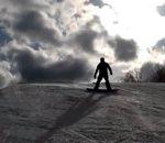 vidéo ski tremplin collision