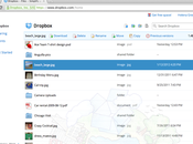 Dropbox nouvelle interface service