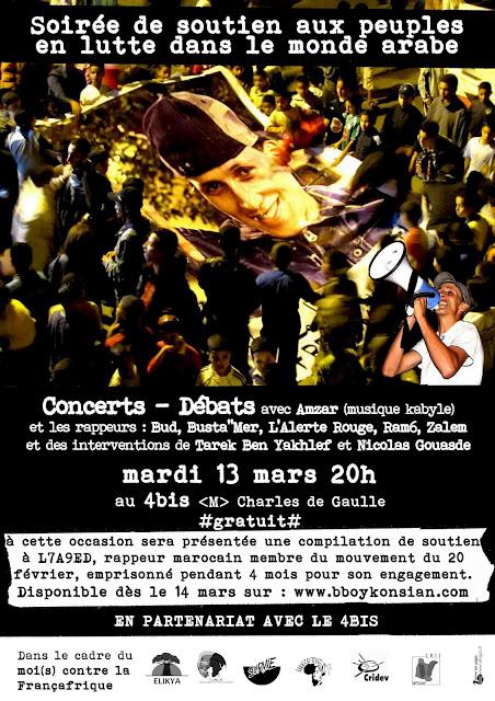 Soutien aux peuples en lutte dans le monde arabe - CRIJ Bretagne - 4BIS