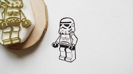 Tampons encreurs LEGO, Star Wars et Super Héros, par Ttyr sur Etsy