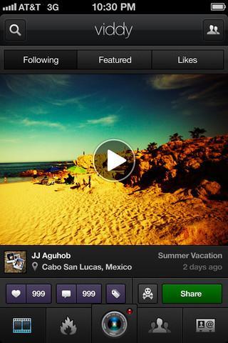 Viddy, l'Instagram de la vidéo sur iPhone...