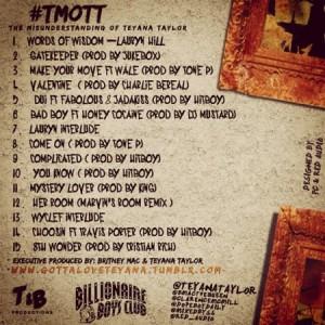 Ecoutez la nouvelle mixtape de Teyana Taylor – The Miseducation of T.T.