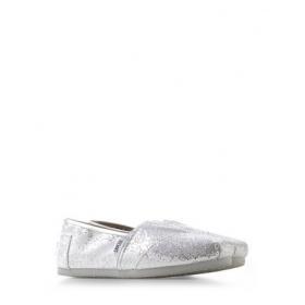 Tongs TOMS Espadrille argentées