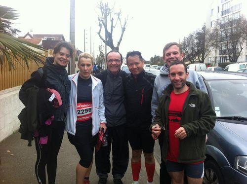 26e Semimarathon de Rambouillet 2012 en mode lievre pour Delphine  À Lire