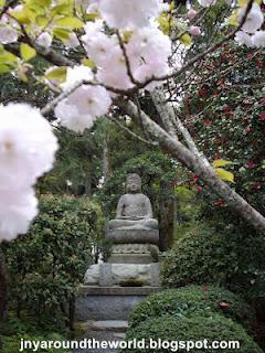 Le Nord Ouest de Kyoto: cerises, pavillon d'or et jardins