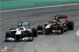 Michael Schumacher, Bruno Senna, Lotus Renault, Mercedes Grand Prix, 2011 Brazilian Formula 1 Grand Prix, Formula 1