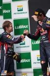 Sebastian Vettel, Mark Webber, Manfred Stohl, 2011 Brazilian Formula 1 Grand Prix, Formula 1