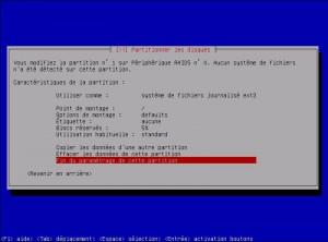 Configuration d’un RAID lors de l’installation d’un système Debian