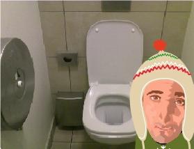 interlude,toilette,pause,aller aux toilettes pour avoir une pause,travail,chier,pipi,le shaker de cyril