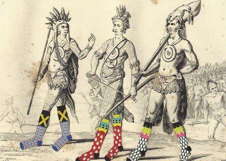 Chaussettes de grands chefs indiens