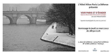 Vernissage : Voir Paris et s’évader de Louis Thibaud Chambon