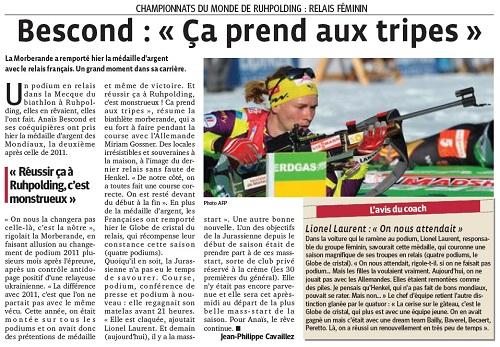 Bescond : « Ça prend aux tripes »