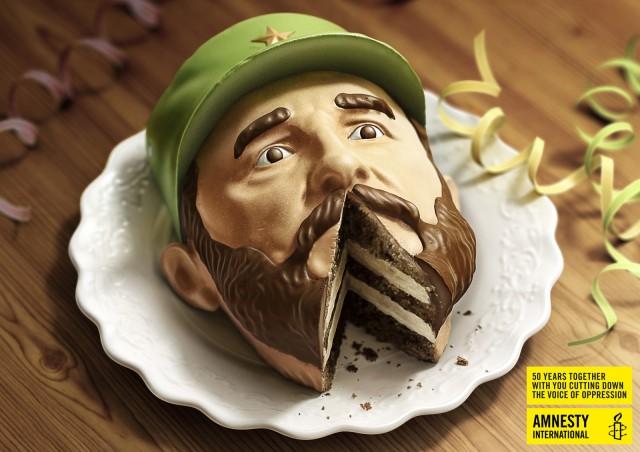 Dictator Cakes for Amnesty International