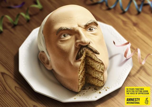 Dictator Cakes for Amnesty International