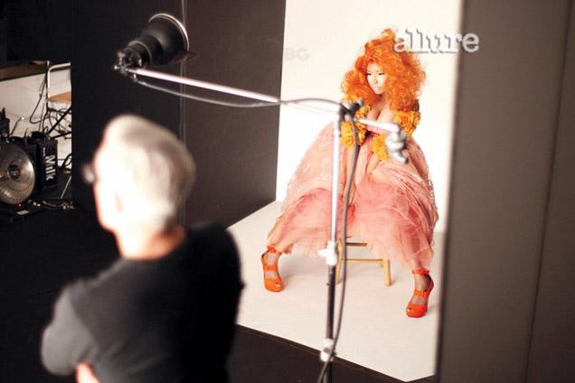 Nicki Minaj dans Allure mag en Avril