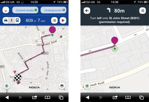Nokia Maps Application