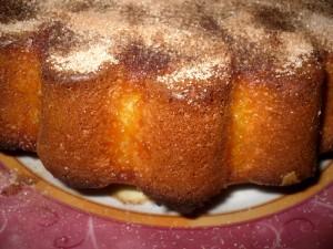 Gâteau à la cannelle express