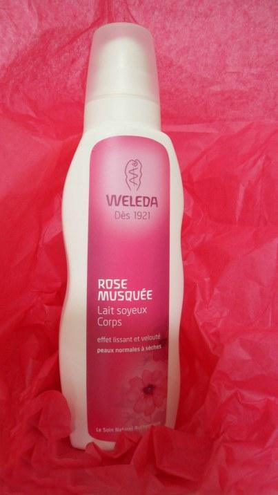 Lait soyeux Corps à la Rose Musquée Bio de Weleda Lait Soyeux Corps à la Rose Musquée Bio de Weleda