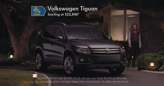 Volkswagen Tiguan : Safety sacrifice
