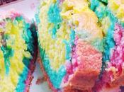 rainbow cake façon