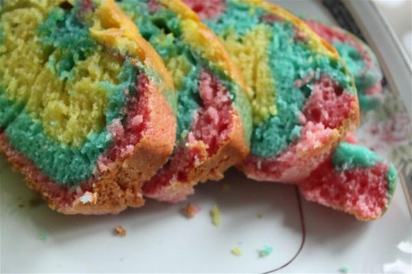 Le rainbow cake à ma façon