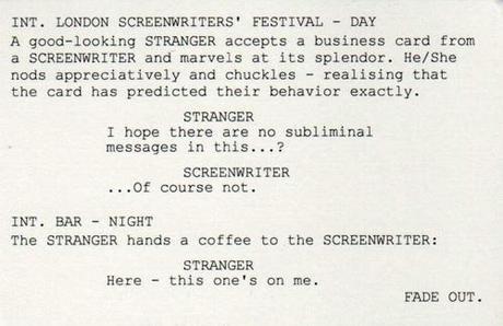 Des exemples de cartes de visites pour scénaristes