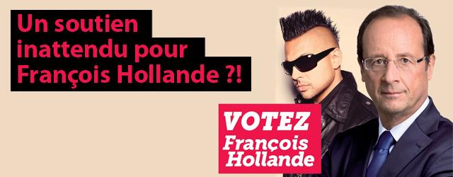 Sean Paul soutiendrait François Hollande ?
