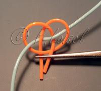 Scoubidou à 4 fils, depart sans boucle